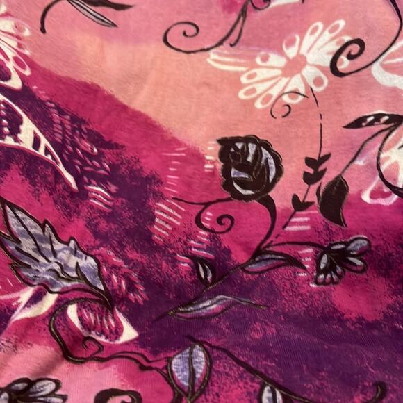 Y2K Vintage Forbidden Sheer Arms Beaded Top Women's Size Large NWT - Picture 6 of 8